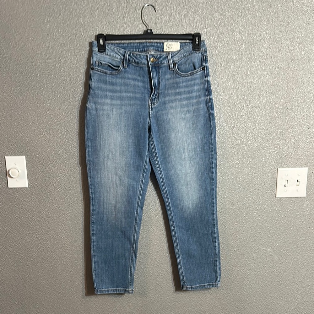 Stylish Blue Cropped Jeans